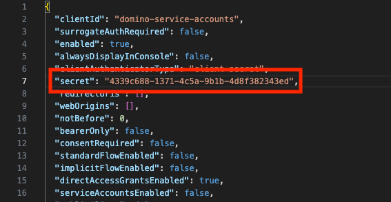 Invalid Client Credentials When Generating A Service Account Token